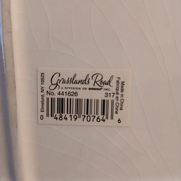 Grasslands Road Christmas Mouse Cheese Board Trivet Ceramic 13"x6" Rare READ - Picture 5 of 5